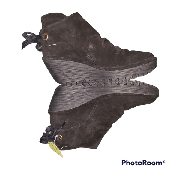 Fly London Yama Lace-Up Leather Ankle Boots Size 39 - Picture 8 of 11